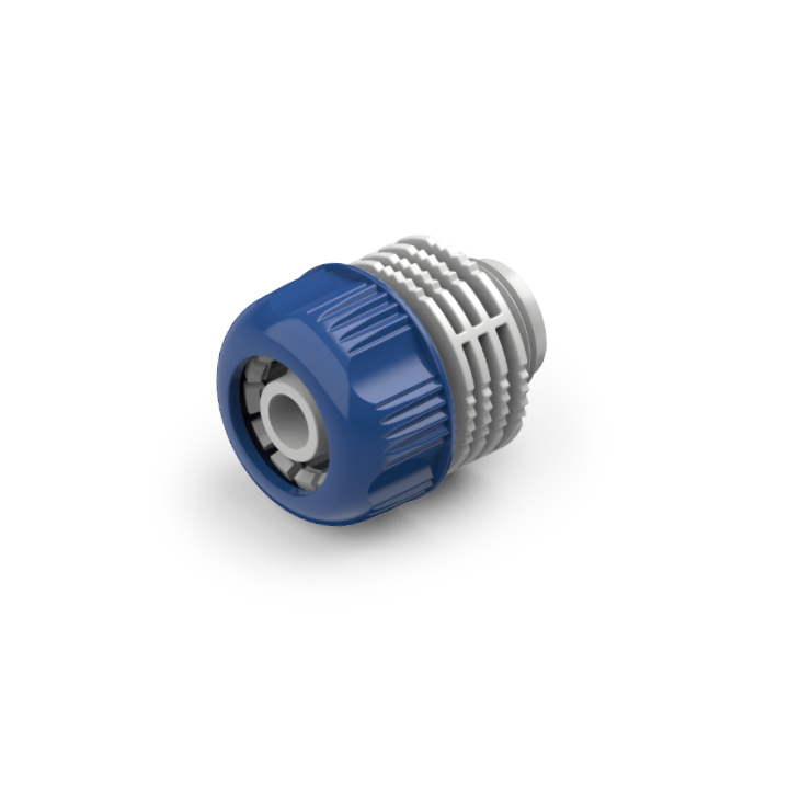 1/2"ホースジョイントと 3/4"メイルコネクター