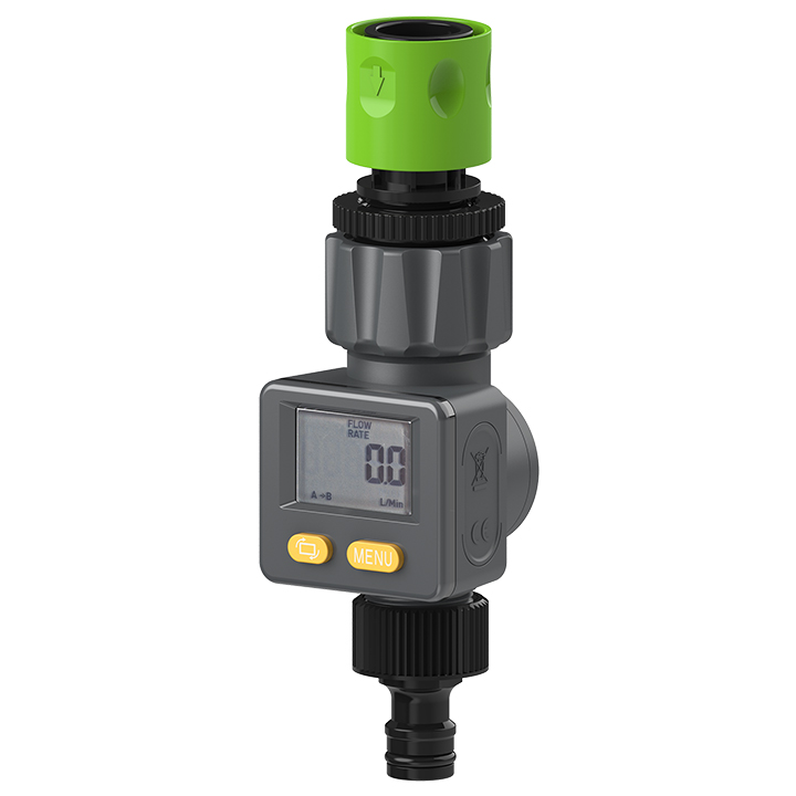 デジタル水量・流量メーター