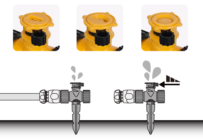 Plastic Spike Sprinkler