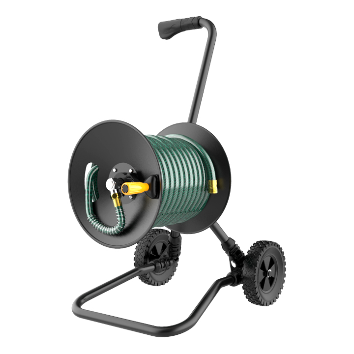 Jumbo Metal Hose Cart - Hose Reels / Carts, Garden Hose Reel, Products